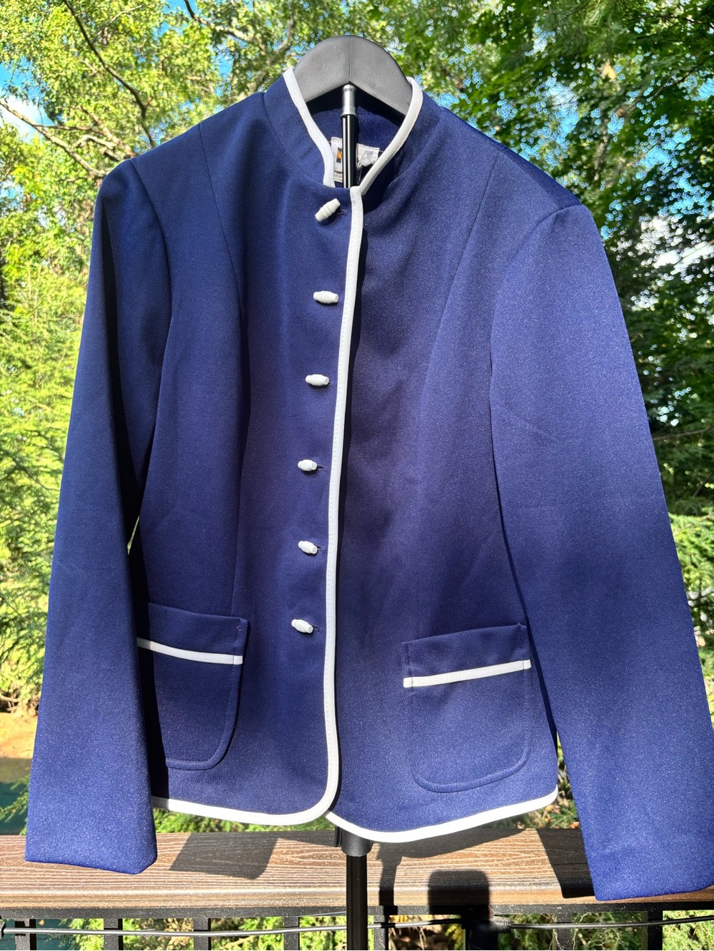 Marty Gutmacher Navy Blue Suit Jacket Sz 16
